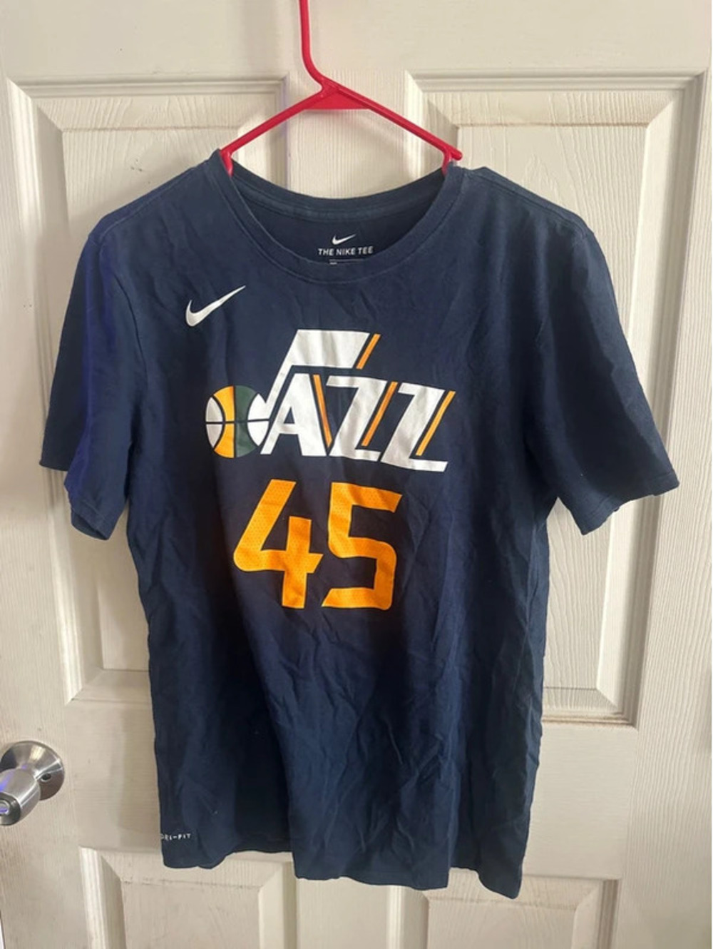 Nike nba Utah jazz Donovan Mitchell tshirt size medium